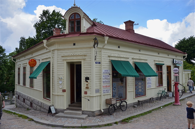 3 - A historic building in the Skansen Open-Air Museum in Stockholm